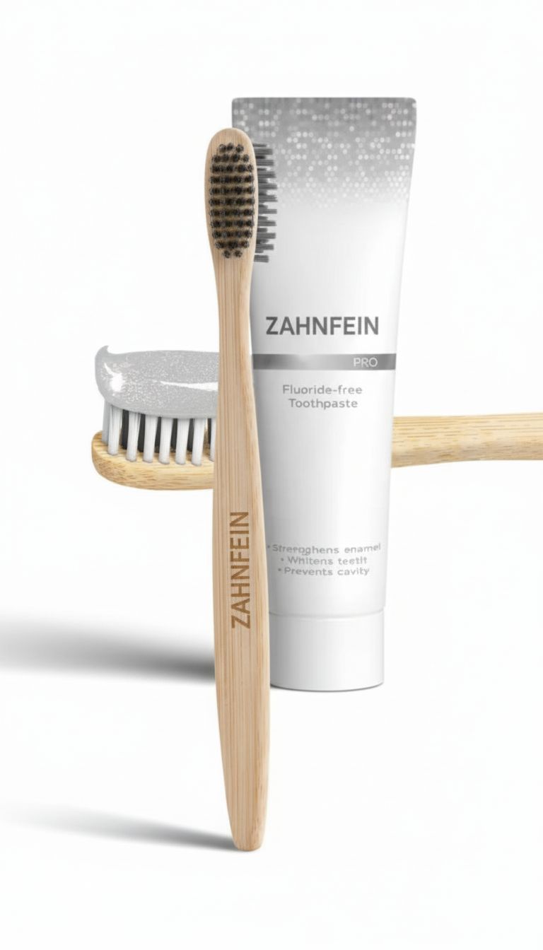 ZAHNFEIN Complete Daily Care, Toothbrush & Toothpaste Pack